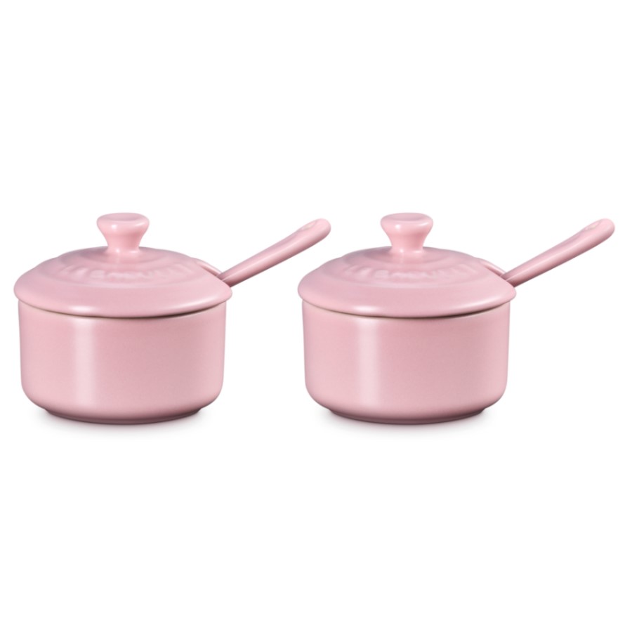 additioanl image for  Le Creuset Set of 2 Condiment Pot S/Pink 
